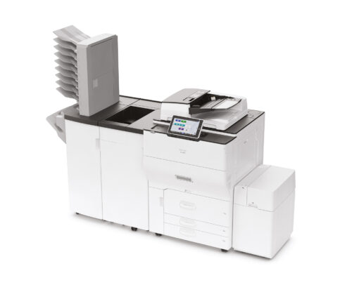 Ricoh multifunktionsprinter med efterbehandlingsenhed